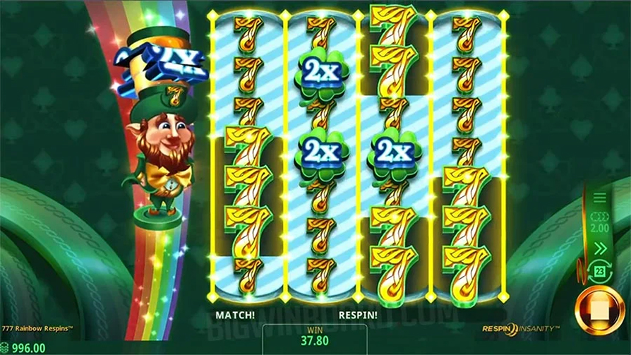 777-Rainbow-Respins-Slot-screenshot