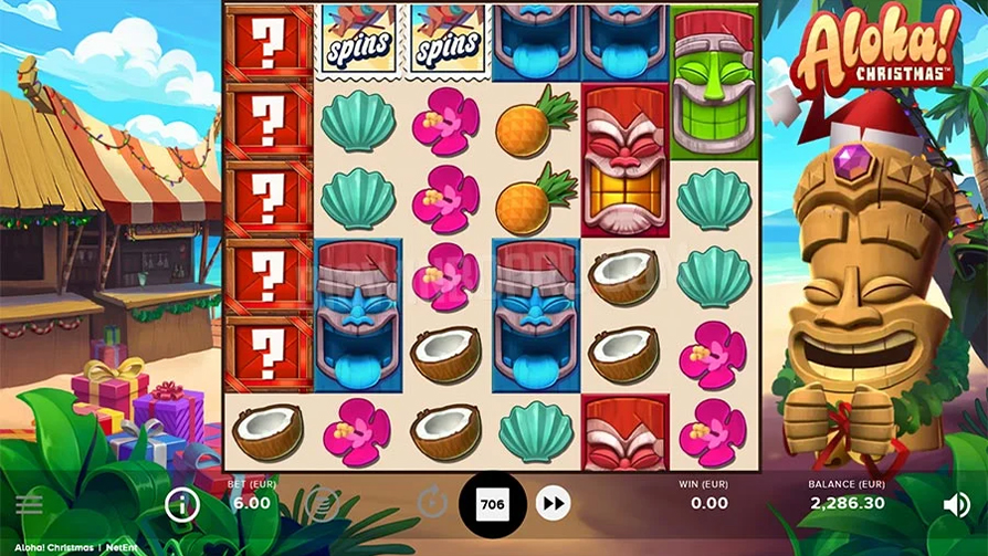 Aloha!-Christmas-Slot-screenshot