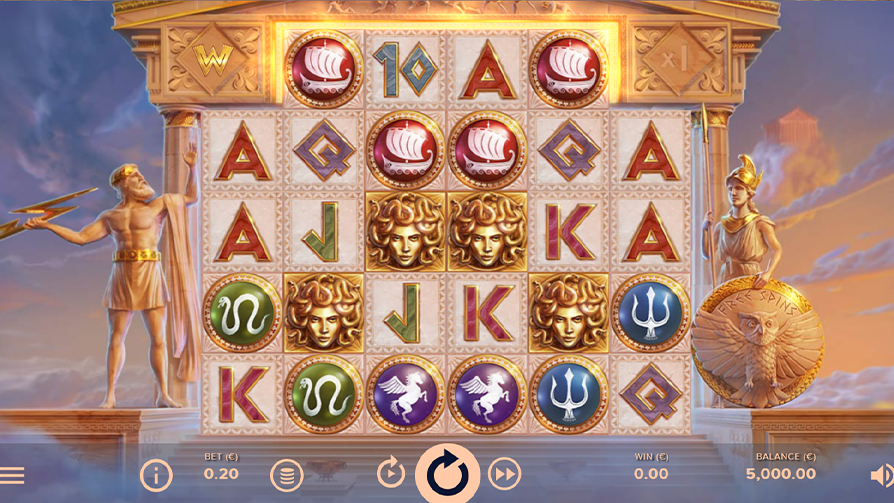 Parthenon-Quest-for-Immortality-Slot-screenshot