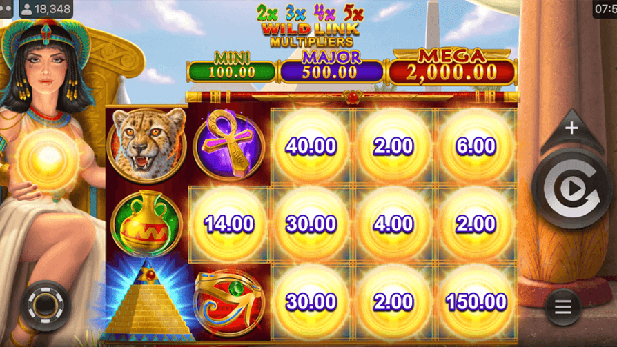 Wild-Link-Cleopatra-Slot-screenshot
