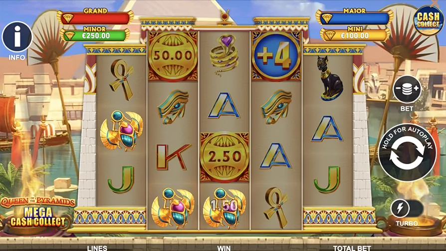 Queen-Of-The-Pyramids-Mega-Cash-Collect-Slot-Review