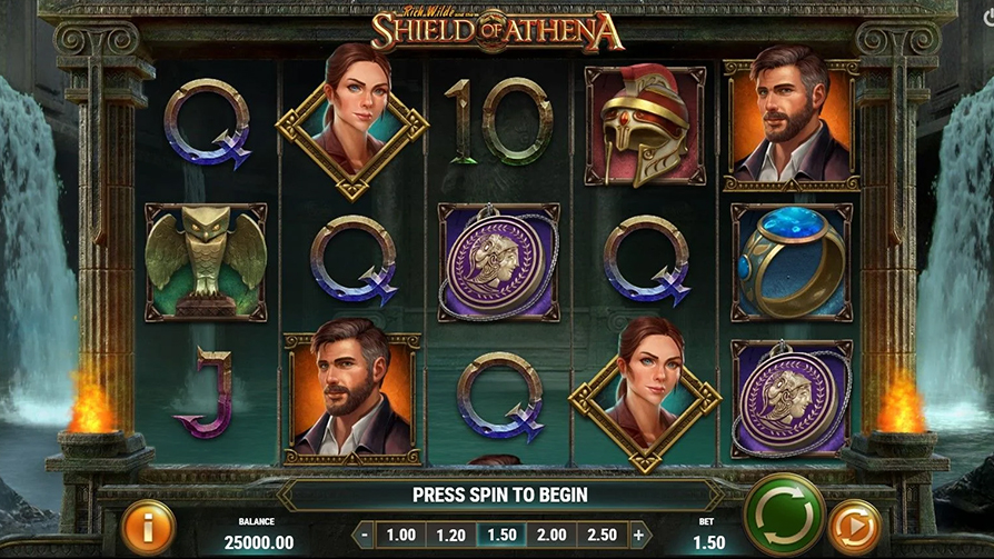 Rich-Wilde-and-the-Shield-of-Athena-Slot-Review